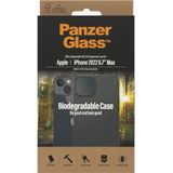 PanzerGlass Biodegradable Backcover voor de iPhone 14 Plus - Zwart