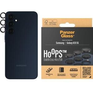 Panzerglass Hoops Camera Lensprotector Voor Samsung Galaxy New A34 5g Zwart