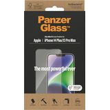 PanzerGlass™  Antibakteriell - Displayschutz für Handy - Ultra-Wide Fit - Rahmenfarbe schwarz  Apple iPhone 13 Pro Max/14 Plus