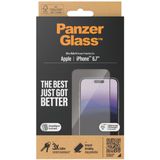 iPhone 15 Plus PanzerGlass Ultra-Wide Fit EasyAligner Screenprotector - Zwarte Rand
