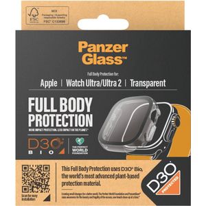 PanzerGlass Full Body Apple Watch Ultra 49mm Screenprotector Transparant
