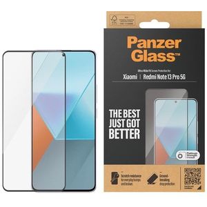 PanzerGlass Ultra-Wide Fit Anti-Bacterial Screenprotector voor de Xiaomi Redmi Note 13 Pro (5G) / Poco X6