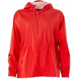 Rains - W Jacket 1268 - Regenjas - Rood - Waterdichte Stof