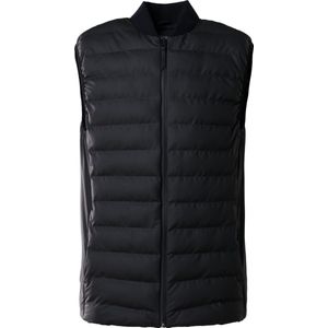 Rains Trekker Vest 1520 Regenjas Unisex - Zwart - Maat XS