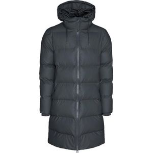 Rains - Long Puffer Jacket - Slate - Unisex