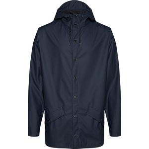 RAINS - Unisex Jacket - Regenjas - Navy - 50% Polyester 50% Polyurethaan