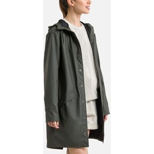 RAINS - Long Jacket - Winterjas - Groen - Polyester