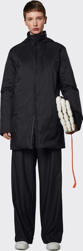 Rains - Padded Nylon Coat - Jas - Zwart - Nylon - Waterproof