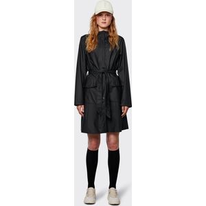 Regenjas RAINS Female Curve Jacket Black-XL