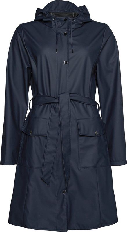 Rains Curve Jacket - Navy