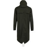 RAINS - Fishtail Parka - Regenjas - Groen - Waterdicht Stof - Unisex