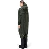 RAINS - Fishtail Parka - Regenjas - Groen - Waterdicht Stof - Unisex