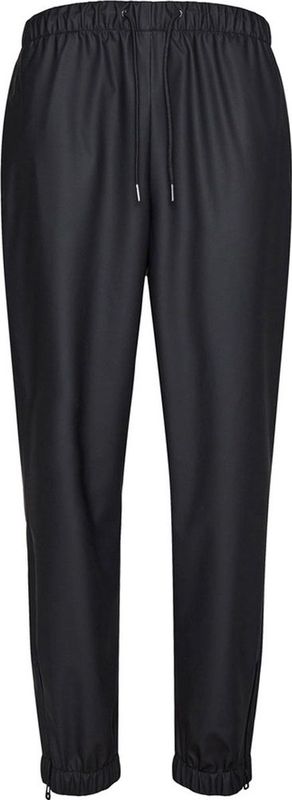 RAINS - Unisex Pants Regular - Regenbroek - Zwart - Waterdicht met Reflecterende Elementen
