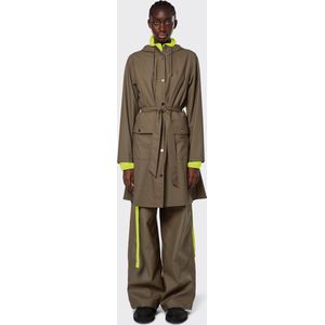 Rains- Curve W - Jacket- XS Wood- Unisex