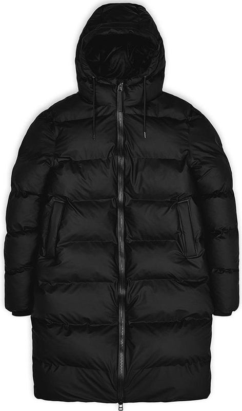 Rains, Dames, Jassen, Zwart, Maat: L