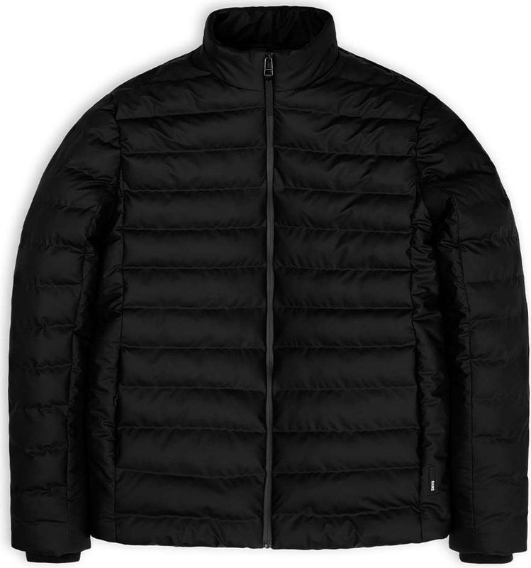 Rains - Jassen - Heren - Zwart - Polyester - Waterdichte Trekker Jas