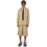Rains - Fishtail Jacket - Jas - Sand - 100% Polyester - Waterdicht