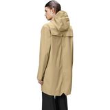 Rains, Jassen, Heren, Beige, L, Polyester, Lange Jas Waterdicht Winddicht