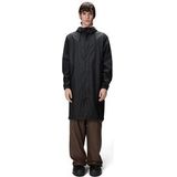 Regenjas RAINS Unisex Fishtail Parka Black 2024-XXL