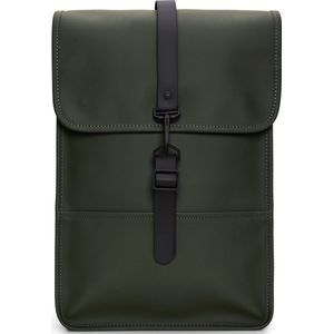 Rains, Groene Rugzak Mini W3 03 Groene Tas Groen, Dames, Maat:ONE Size