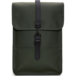 Waterafstotende rugzak Backpack Mini RAINS. Polyester materiaal. Maten één maat. Groen kleur