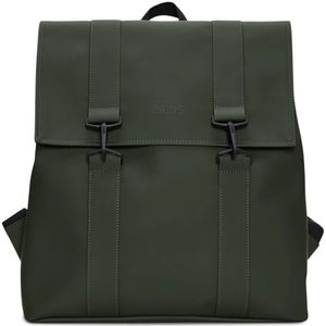 Rains MSN W3 Unisex Rugzak Groen