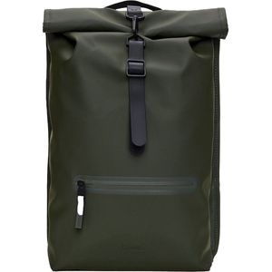 Rains Rolltop Rucksack W3 green backpack