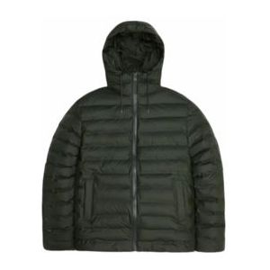 Rains Unisex Lohja Puffer Jacket - Green