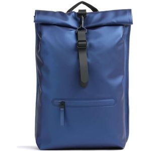 Rains Rolltop W3 Unisex Rugzak - Storm Blue