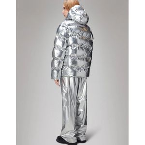 Rains - Puffer Jacket - Grijs - Dames - Polyester - Waterafstotend - Winddicht