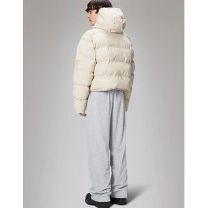 Rains Unisex Alta Short Puffer Jacket W3T3 Dune