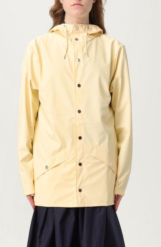 Rains - Waterdichte Jas - Uniseks - Zwart - PU-Stof