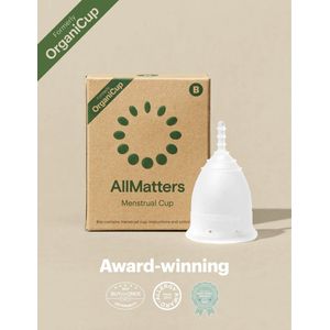 OrganiCup - Menstruatiecup - Medische Siliconen - Hygiënisch - Antibacterieel