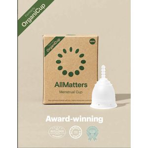 OrganiCup - Menstruatiecup - Medische Siliconen - Antibacterieel - Hygiënisch
