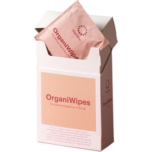 OrganiCup OrganiWipes - reiniging voor je menstruatiecup - 10 Doekjes