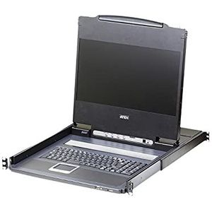 ATEN CL6700MW KVM-switch Rack-montage Zwart