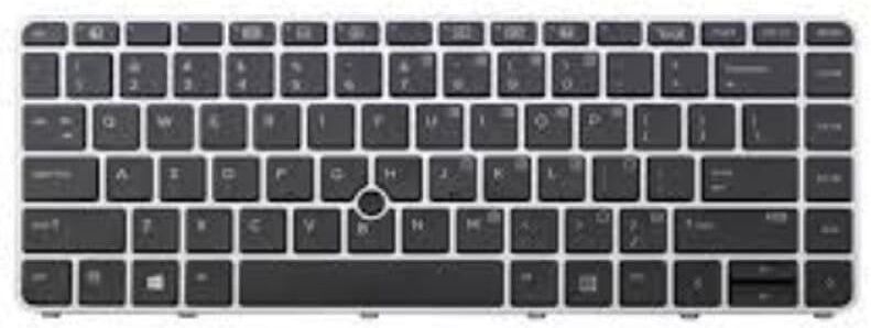 HP - Vervangend Toetsenbord - Zwart - Notebook