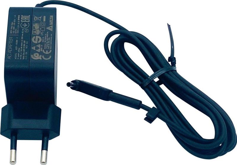 Sparepart: AC-adapter (45 W 19 V) zwart met Acer logo, KP.0450H.007 (zwart met Acer logo wandbevestigd)