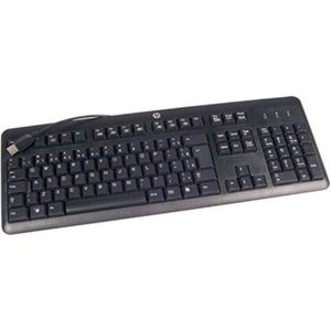 HP 672647-063 toetsenbord USB Qwerty Zwart