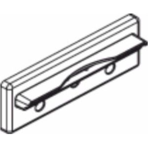 Zebra - P1011185 - Printer Accessoires - Mondstukrand - Zwart - Kunststof