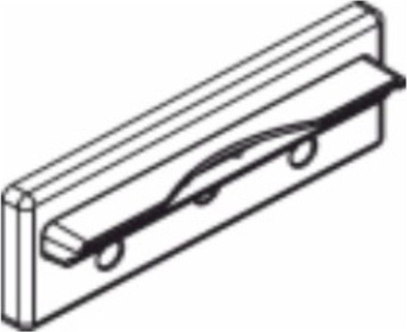 Zebra - P1011185 - Printer Accessoires - Mondstukrand - Zwart - Kunststof