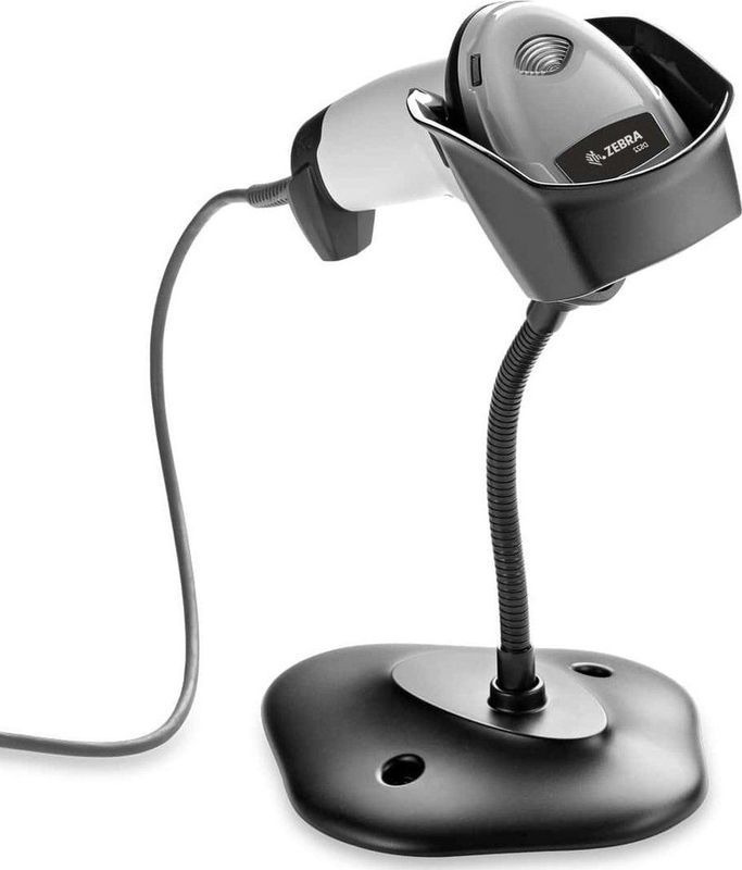 Zebra - DS2208-SR - Barcode Scanner - Zwart, Wit - 1D/2D