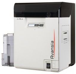 Evolis - Avansia - Plastic Kaartprinter - Zwart - Dye Sublimation/Resin Thermische Transfer