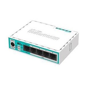 MikroTik - RouterBOARD hEX lite - Router - Zwart - Kunststof