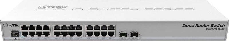MikroTik - Cloud Router Switch - Netwerkschakelaar - Zwart - 24 Poorten