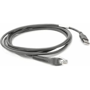 Zebra USB-kabel voor DS2208 Scanner - Zwart