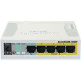 MikroTik - RouterBOARD RB260GSP - Switch - Managed - 6 Poorten - PoE