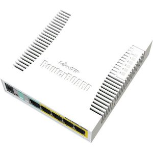 MikroTik - RouterBOARD RB260GSP - Switch - Managed - 6 Poorten - PoE