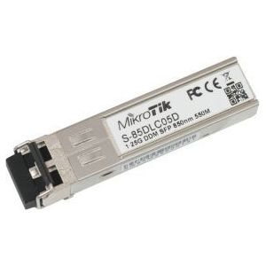 MikroTik - S-85DLC05D - Zendontvanger - 1,25G - 850nm - Dual LC Connector