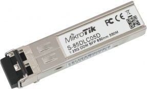 MikroTik - S-85DLC05D - Zendontvanger - 1,25G - 850nm - Dual LC Connector